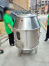 志高烤鴨烤爐燒鴨爐烤魚爐商用烤鴨爐烤箱乳豬電烤爐燒鵝爐不銹鋼煤氣木炭燃?xì)鈨捎靡夯瘹饪爵~烤羊排 80型電熱款380V【三層1.0厚】帶視窗加厚底 曬單實拍圖