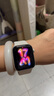 Apple/蘋果 Watch SE 智能手表GPS款44毫米星光色鋁金屬表殼星光色運動型表帶S/M MXFE3CH/B 曬單實拍圖