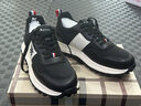 雅格獅丹（Aquascutum）輕奢男鞋2025秋季新款透氣休閑運(yùn)動(dòng)鞋防滑真皮小白鞋 黑色 39 -適合運(yùn)動(dòng)鞋40碼 曬單實(shí)拍圖