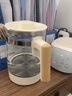 日本恒溫壺調(diào)奶器配件通用水壺單壺嬰兒玻璃暖奶器溫奶器 1.3L 白色恒溫壺 曬單實(shí)拍圖