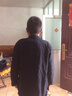 ZMEX唐裝男套裝中式長(cháng)袖外套男中國風(fēng)盤(pán)扣男裝中老年寬松中式太極服男 黑色套裝 XL 120斤-135斤 曬單實(shí)拍圖