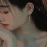 花飾莊園珍珠和田玉耳釘小眾輕奢繞線仿珍珠耳環(huán)新款潮氣質(zhì)簡約復(fù)古耳飾 珍珠和田玉耳墜(銅鍍黃金) 曬單實(shí)拍圖