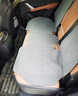 夢選（MENGXUAN）汽車坐墊四季通用翻毛皮座套通風透氣馬鞍墊座墊夏季車墊座椅套 【官方正品】雅致灰-透氣貼合 五座車全套【前排頭枕分體款】 曬單實拍圖