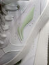 李寧（LI-NING）板鞋女鞋子元寶V3秋季新款學(xué)生增高舒適透氣厚底小白鞋休閑運動 標(biāo)準(zhǔn)白/玉脂綠 【 店長推薦 】 36 曬單實拍圖