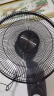 鉆石牌（DIAMOND）壁掛風扇壁扇掛壁電風扇掛墻壁上大風強力遙控式廚房搖頭家用廁所衛生間專用餐廳商用 14英寸五葉機械款 曬單實拍圖