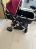 HEGERBABY高端嬰兒推車可坐可躺折疊減震睡籃新生兒寶寶高景觀嬰兒車 酒紅+安全提籃【新升級頂配款】 曬單實(shí)拍圖