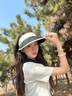JCZS德國品牌防曬帽帽子女士夏季2025年新款遮臉大帽檐戶(hù)外太陽(yáng)帽防紫 米色【涼感冰絲 三層防曬】 均碼 曬單實(shí)拍圖