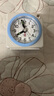 卡西歐（CASIO）鬧鐘TQ-146學(xué)生兒童卡通創(chuàng)意鬧表臥室床頭多功能夜燈小鬧鈴 TQ-146-7PF高級(jí)灰+藍(lán) 曬單實(shí)拍圖