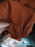 探拓（TECTOP）戶外服男女同款春秋單層薄款風衣登山徒步防風寬松外套 寂寥橙 XL 曬單實拍圖
