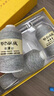 萊菲締羊絨線(xiàn)100%純山羊絨26支手編機織羊絨線(xiàn)寶寶毛衣圍巾diy材料包 626淺白灰色 買(mǎi)一兩送一兩 曬單實(shí)拍圖
