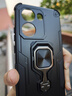 特七 適用小米紅米turbo4pro手機殼鏡頭全包redmi turbo4氣囊防摔保護套磁吸金屬指環(huán)支架保護殼高級款 【炫酷黑】磁吸支架&氣囊防摔 紅米Turbo4 曬單實拍圖