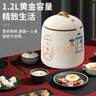 志高電飯煲家用迷你小容量1-2人快速煮飯機(jī)械不粘內(nèi)膽小型電飯鍋 米黃色-不沾內(nèi)膽 1.2L （送杯勺） 曬單實(shí)拍圖
