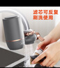 美的（Midea）凈水器水龍頭過(guò)濾器家用自來(lái)水濾水器直飲前置過(guò)濾器廚房衛(wèi)生間通用除水垢除余氯雙出水可清洗濾芯 一機(jī)三芯【兩年免換濾芯】 曬單實(shí)拍圖