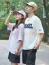 駱駝（CAMEL）夏日棉T恤男女同款三防透氣短袖T恤 C34BA9L3008A5 玉石白 M 曬單實(shí)拍圖