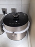 美的（Midea）低脂濃香電壓力鍋5L低音自動排氣2200W猛火IH智能預(yù)約112KPa可調(diào)高壓鍋4-6人0涂層電飯煲S5892NF 曬單實(shí)拍圖