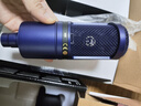 鐵三角（Audio-technica） AT2020 TYO靛藍版電容麥克風(fēng)主播手機直播錄音話(huà)筒 搭配雅馬哈UR12B +3米卡濃線(xiàn)【錄音入門(mén)】 曬單實(shí)拍圖