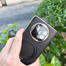 羽唯適用華為x6手機殼防窺超薄真皮殼膜一體matex5新款保護套折疊屏男女高級感x6鏡頭全包防摔x3外殼 防窺【羽砂黑】殼膜一體+旋轉支架+鉸鏈全包 華為 Mate X5/X3/典藏版(通用) 曬單實(shí)拍圖