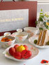 赟婭郁金香餐具套裝碗碟盤(pán)喬遷新居高檔結婚禮品送新婚閨蜜生日伴手禮 【尊尚禮盒】郁見(jiàn)花開(kāi)餐具10件套 曬單實(shí)拍圖