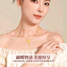 周大金 CHOW TAI KING靈蛇蝴蝶足銀項(xiàng)鏈女士蛇年本命年吊墜七夕情人節(jié)禮物送女友老婆 曬單實(shí)拍圖