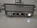 鈦古（Taigroo）鈦古（Taigroo） IHBBQ多功能料理鍋機(jī)電煮鍋韓式烤肉爐電火鍋烤盤多用途鍋煎炸煮燉多功能鍋 5L 雪山銀專業(yè)版深淺三件套 曬單實(shí)拍圖