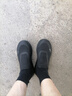 京東京造【Air Foam】厚底緩震夏季透氣新款網(wǎng)面健步一腳蹬休閑鞋男黑色41 曬單實拍圖
