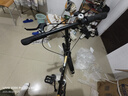 永久折疊自行車成人男女士變速超輕便攜學(xué)生單車上班代步通勤車免安裝 黑色 20寸 變速 輻條輪 曬單實(shí)拍圖