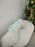 嬉皮狗（hipidog）狗狗衣服防曬牽引涼涼衣背心夏季兩腳衣服小型犬比熊泰迪博美衣服 蒂安綠（可牽引） XS （建議體重1-3斤） 曬單實(shí)拍圖