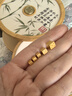 周六福  黃金足金999大發(fā)家國潮麻將牌投資金系列 計價(jià) 搖骰子-2g 曬單實(shí)拍圖