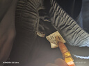 :CHOCOOLATE it天絲涼感休閑褲男夏季薄款寬松透氣直筒褲蓋鞋系帶闊腿褲男 黑色 【官方正品】 M 【建議100斤-120斤】 曬單實拍圖