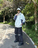 LEMANISM短袖男夏季2025新款潮牌t恤美式夏季潮牌260g重磅情侶休閑體恤衫 黑色 M 曬單實(shí)拍圖