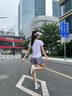 百思絨后口袋運(yùn)動(dòng)短褲女速干夏季新款防走光跑步專用 黑色短褲  XL 曬單實(shí)拍圖