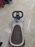 ANGI BABY兒童扭扭車1-3-6歲扭扭車防側(cè)翻滑行車大人可坐承重閃光輪溜溜車 天云灰 【音樂+閃光輪+車身燈光】 曬單實拍圖