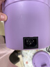 電煮鍋小電鍋電炒鍋多功能一鍋宿舍電煮鍋1-2蒸煮一體 紫色 1.2L 曬單實拍圖