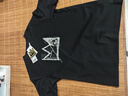 杰克·瓊斯（JACK&JONES）男裝BSQ聯(lián)名夏季新款潮酷百搭舒適寬松圓領(lǐng)短袖T恤225201005 E40黑色 M （175） 曬單實(shí)拍圖