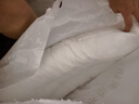 水星家紡枕頭芯天然棉花纖柔枕 純棉親膚棉花枕頭芯一只裝48*74cm 曬單實(shí)拍圖