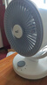 VCJ【德國品牌】空氣循環(huán)扇電風扇家用臺式桌面節(jié)能輕音風扇 機械旋鈕可搖頭3m線 DQ212R 曬單實拍圖