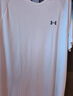 安德瑪（UNDERARMOUR）短袖T恤男 25夏季新款運(yùn)動(dòng)服跑步健身訓(xùn)練打底衫彈力透氣圓領(lǐng)T恤 【彈力快干】【Tech面料】白色 XL (180/100A) 曬單實(shí)拍圖