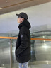 波司登（BOSIDENG）新款休閑羽絨服男款百搭通勤短款防風(fēng)保暖外套 黑色|8056 M 175/96A 體重約130-140斤 曬單實(shí)拍圖