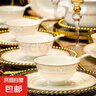 簡(jiǎn)約防燙吃飯碗套裝組合家用陶瓷餐具時(shí)尚小資4.5英寸高腳飯碗 4.5英寸 6個(gè) 防燙高腳碗 曬單實(shí)拍圖