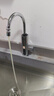 奧克斯（AUX）電熱水龍頭熱水器加熱水龍頭快速熱水變頻恒溫廚房下進(jìn)水 【變頻恒溫】電鍍銀+漏保插頭+萬(wàn)向噴頭 曬單實(shí)拍圖