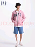 GAP男女裝春秋字母logo美式連帽衛衣情侶裝運動(dòng)外套611720 曬單實(shí)拍圖