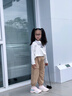 泰蘭尼斯秋季新款女童運(yùn)動(dòng)鞋輕便軟底旋轉(zhuǎn)扣休閑鞋減震防滑兒童鞋 粉色 30 內(nèi)長(zhǎng)20.0cm適合腳長(zhǎng)19.0cm 曬單實(shí)拍圖
