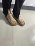 卓詩(shī)尼軟底涼鞋女2025夏季新款舒適休閑百搭復古不累腳平底魔術(shù)貼沙灘鞋 棕色 37 曬單實(shí)拍圖