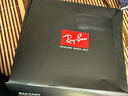 雷朋（RayBan）偏光太陽(yáng)鏡戶(hù)外墨鏡男女款方形素顏半框眼鏡開(kāi)車(chē)眼鏡0RB3016F禮物 901/58黑色鏡框綠色偏光鏡片 尺寸55 曬單實(shí)拍圖