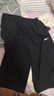 回力七分褲夏季男短褲男冰絲褲男速干透氣褲子男運(yùn)動(dòng)休閑褲黑色30/L 曬單實(shí)拍圖