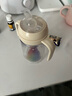 bebebus學(xué)飲杯嬰兒重力球吸管水杯tritan一歲以上寶寶牛奶杯非奶瓶270ml 曬單實拍圖