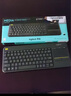 羅技（Logitech）K400Plus無線鍵盤觸控 安卓智能電視電腦筆記本辦公鍵盤 觸摸面板多媒體無線鍵盤緊湊型即插即用 K400Plus無線觸控鍵盤 曬單實拍圖
