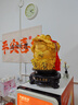 禾笙堂金蟾擺件開業(yè)喬遷搬家之喜禮物龍年風(fēng)水客廳玄關(guān)裝飾辦公室工藝品 新八方招財(cái)沙金 長(zhǎng)約27*25*40cm 曬單實(shí)拍圖