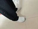 斯凱奇（Skechers）男鞋厚底運(yùn)動(dòng)跑步鞋網(wǎng)面透氣軟底休閑健步鞋220371 曬單實(shí)拍圖