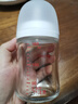 貝親（Pigeon）玻璃奶瓶寬口徑防脹氣240ml M號(hào)奶嘴 3月+ AA187  曬單實(shí)拍圖